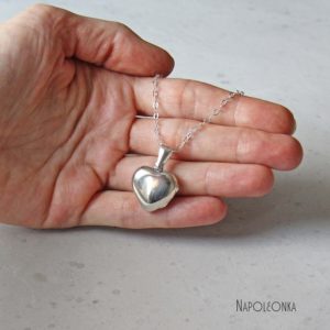 Открывающийся медальон сердце серебро 925 пробы фото купить Москва