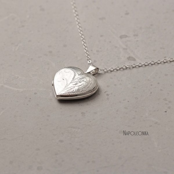 Открывающийся медально серебро сердце, сердечко, любовь купить фото Москва