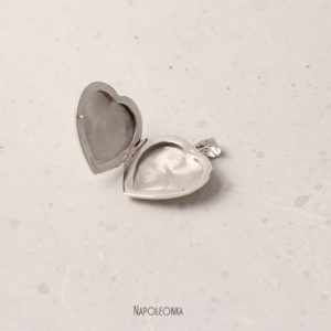 Открывающийся медально серебро сердце, сердечко, любовь купить фото Москва